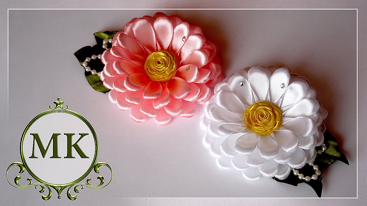 Beautiful kanzashi-crown: a master class for beginners Beautiful kanzashi-crown: a master class for beginners